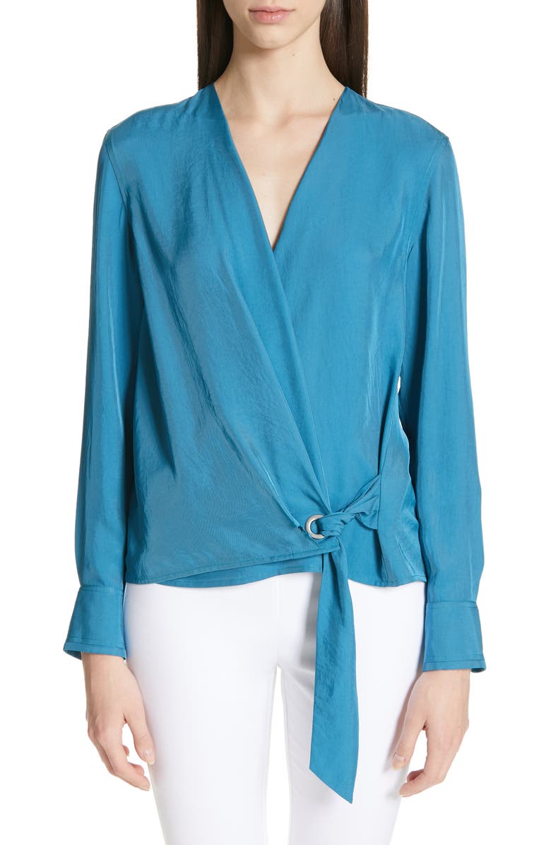 rag & bone Felix Wrap Top, Main, color,