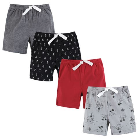Boys' 4-Piece Everyday Shorts Collection
