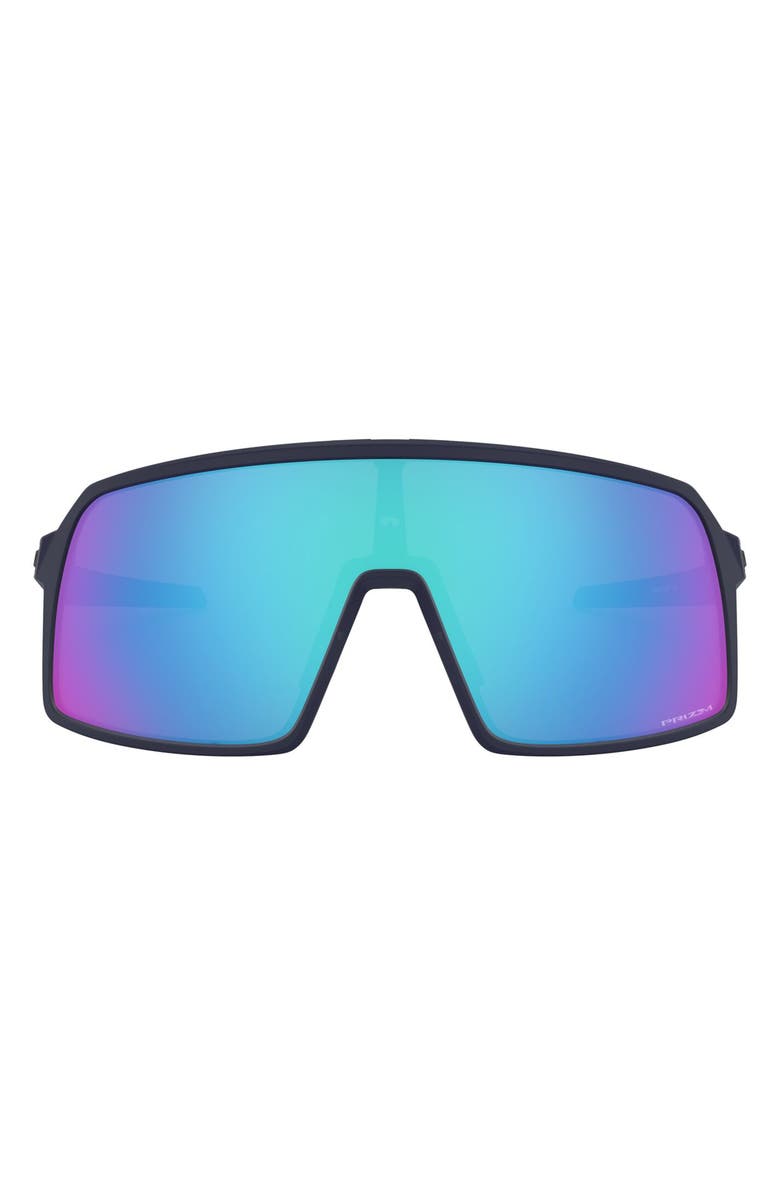 Oakley Sutro S 128mm Prizm<sup>™</sup> Wrap Shield Sunglasses, Main, color, Blue