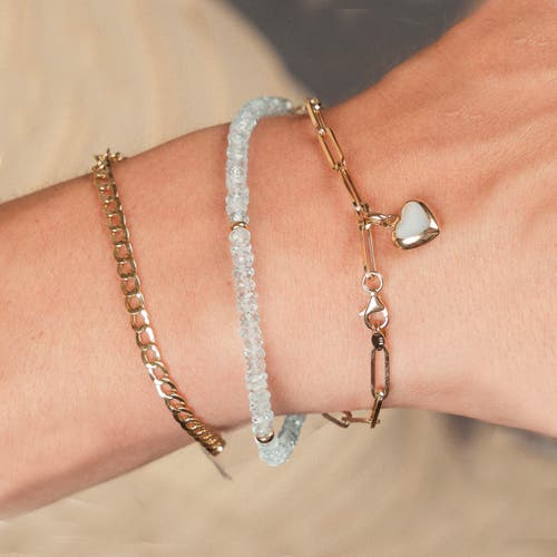 The Lovery Fine Jewelry Curb Chain Bracelet In Gold