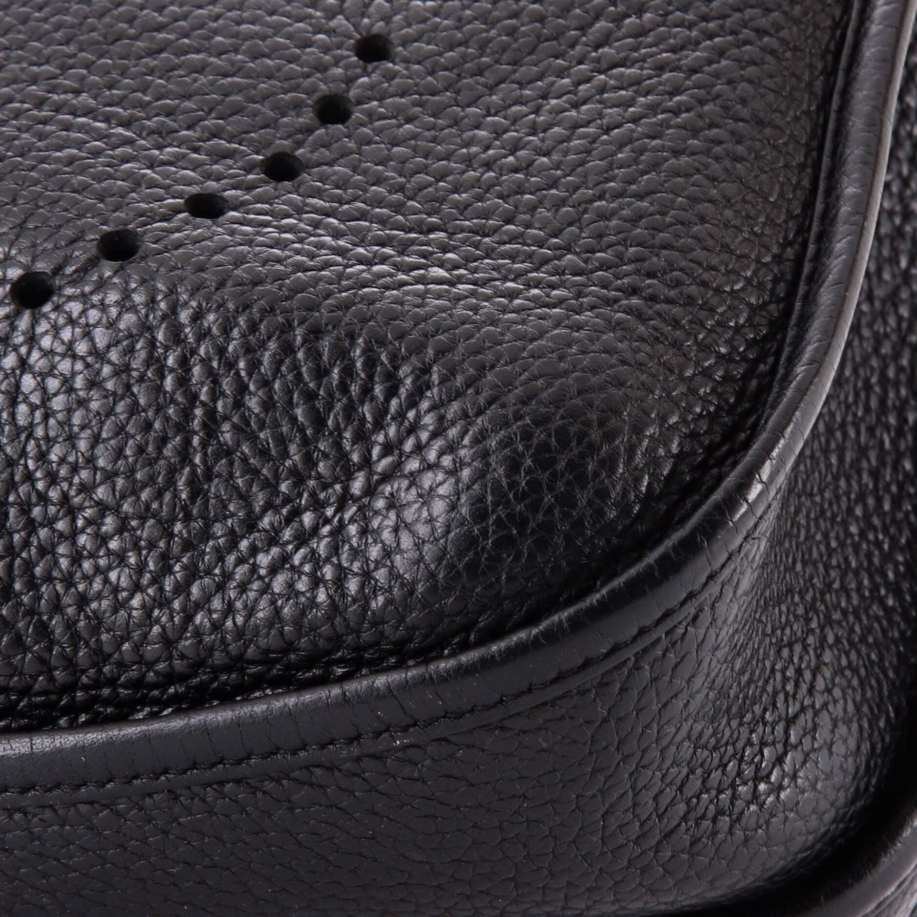 Pre-Owned Hermes Evelyne Bag Gen III Clemence PM, Alternate, color, Noir