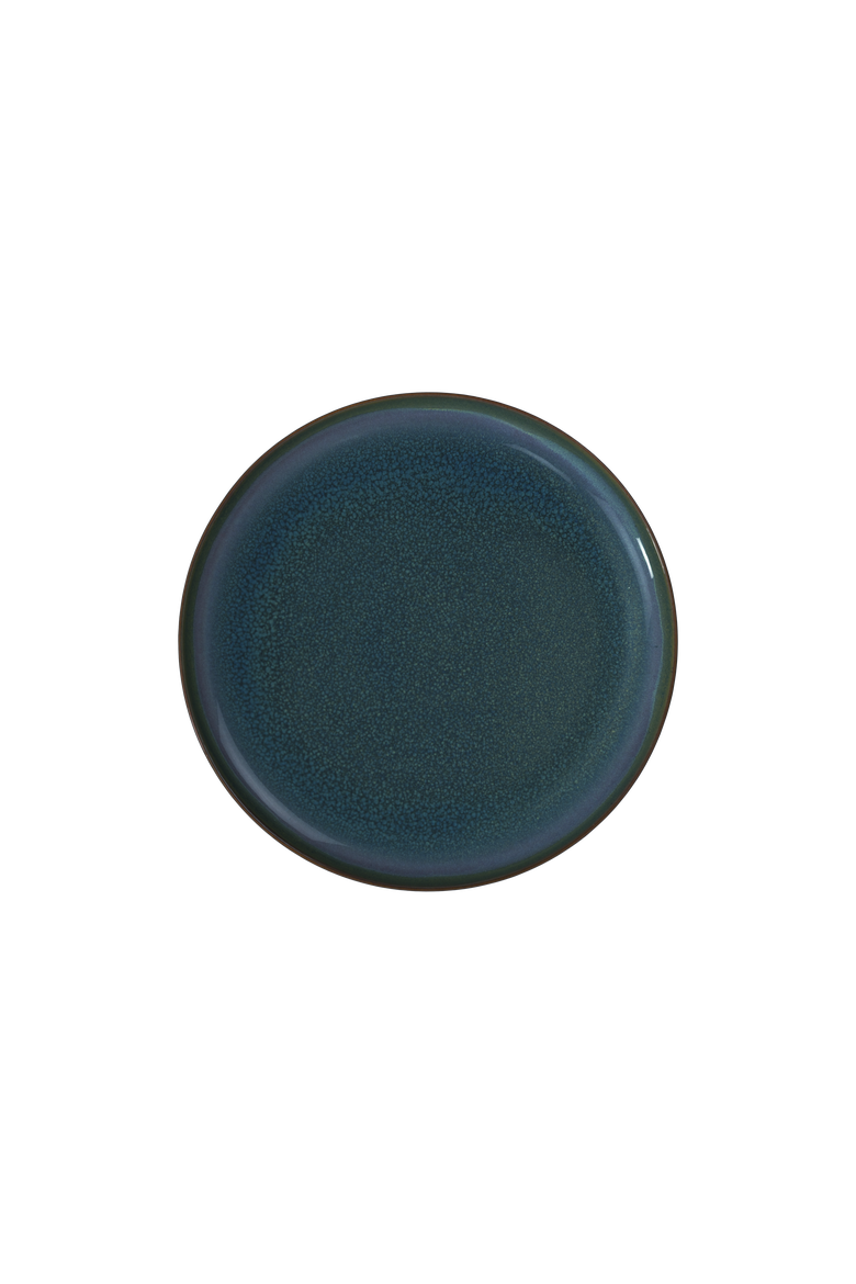 Crafted Denim Dinner Plate, Main, color, multi