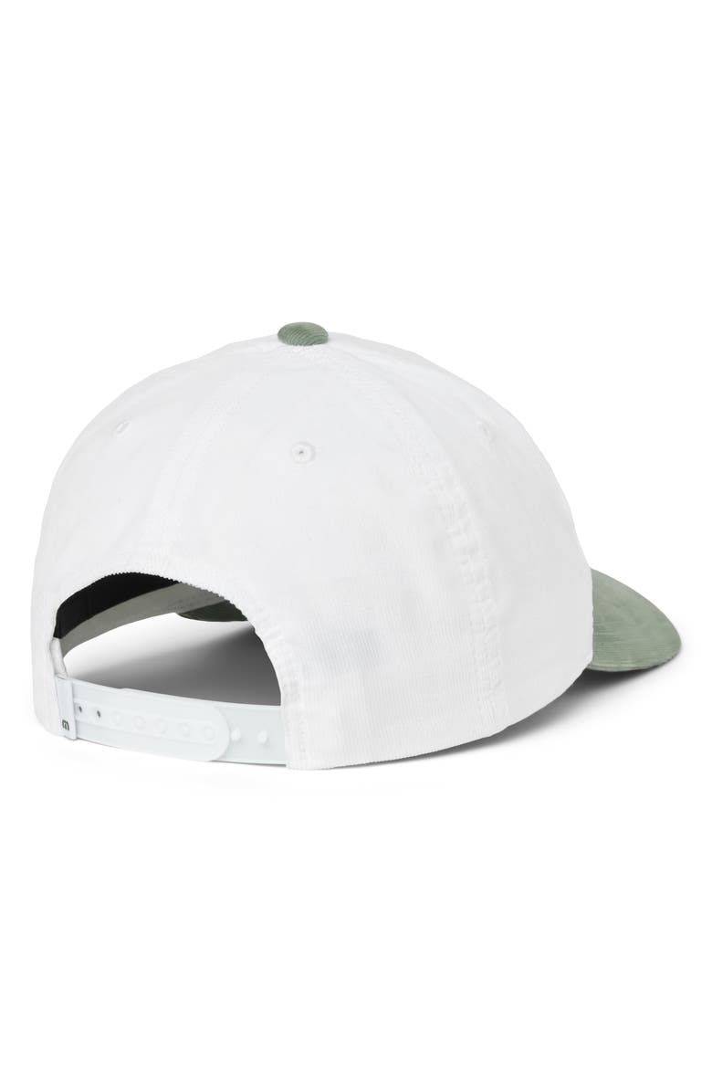 TravisMathew Louder Please Snapback Baseball Cap, Alternate, color, White