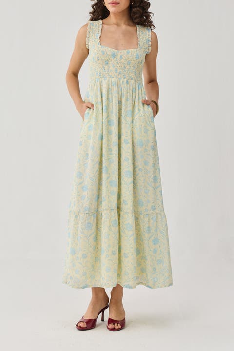 Smocked Maxi Dress