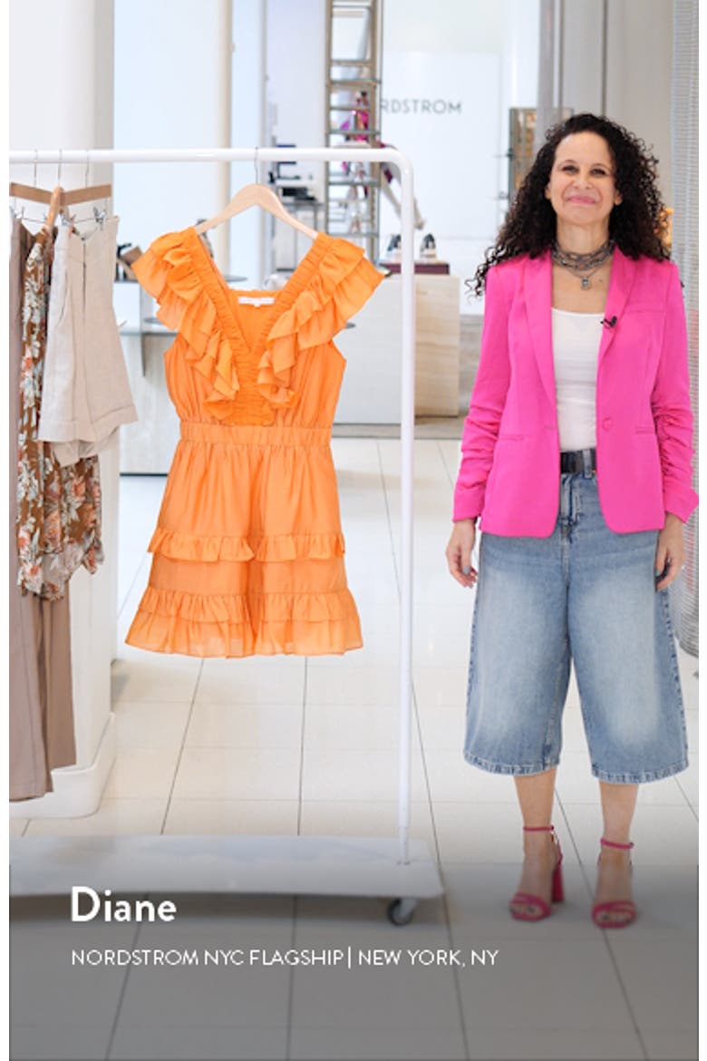 Ruffle Trim Minidress video