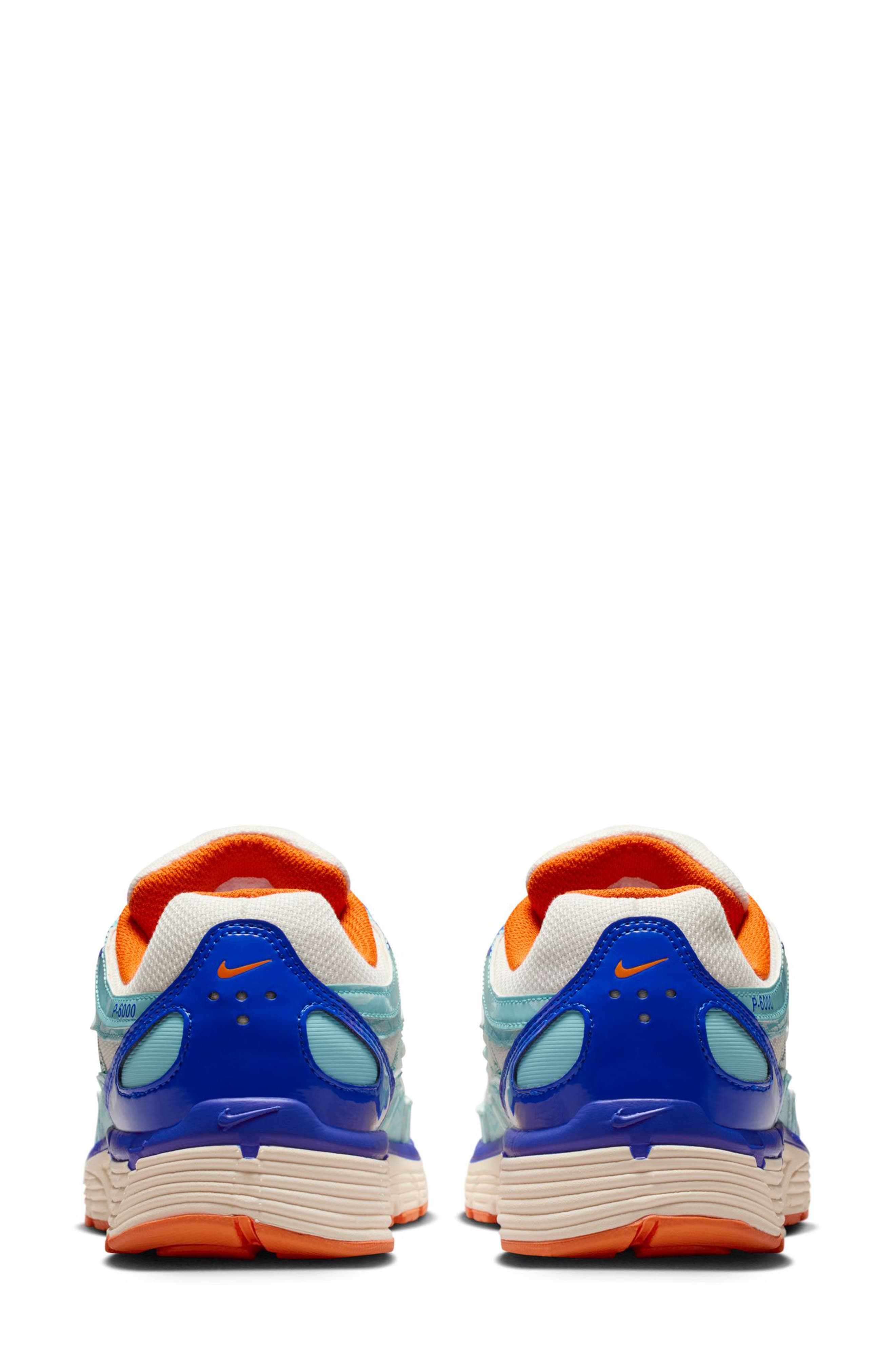 Nike P-6000 Sneaker, Alternate, color, Summit White/ Orange/ Blue