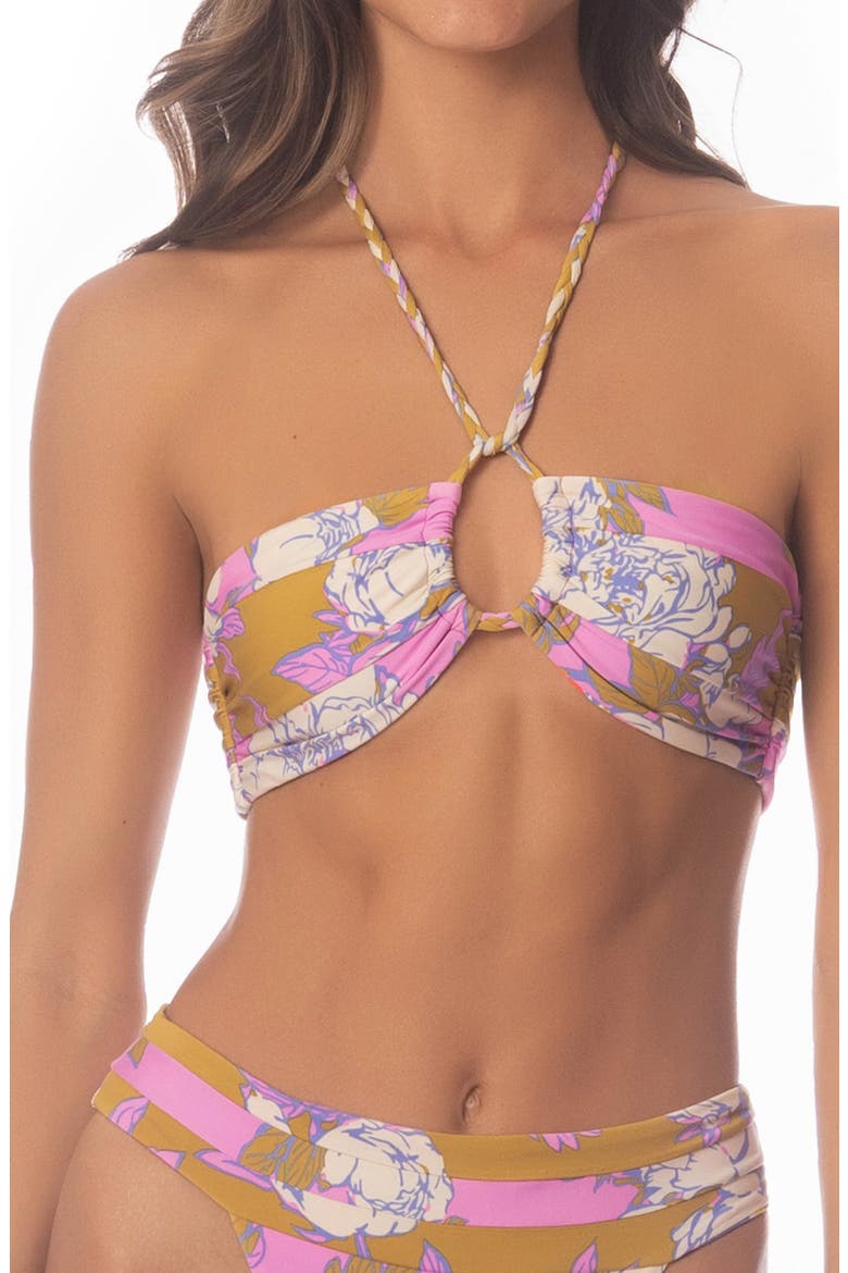 Pink Fiore Lianna Multifit Reversible Bikini Top, Main, color, PINK
