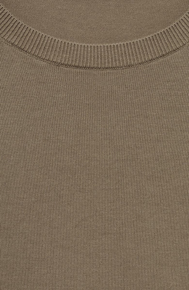 MANGO Crewneck Cotton Sweater, Alternate, color,