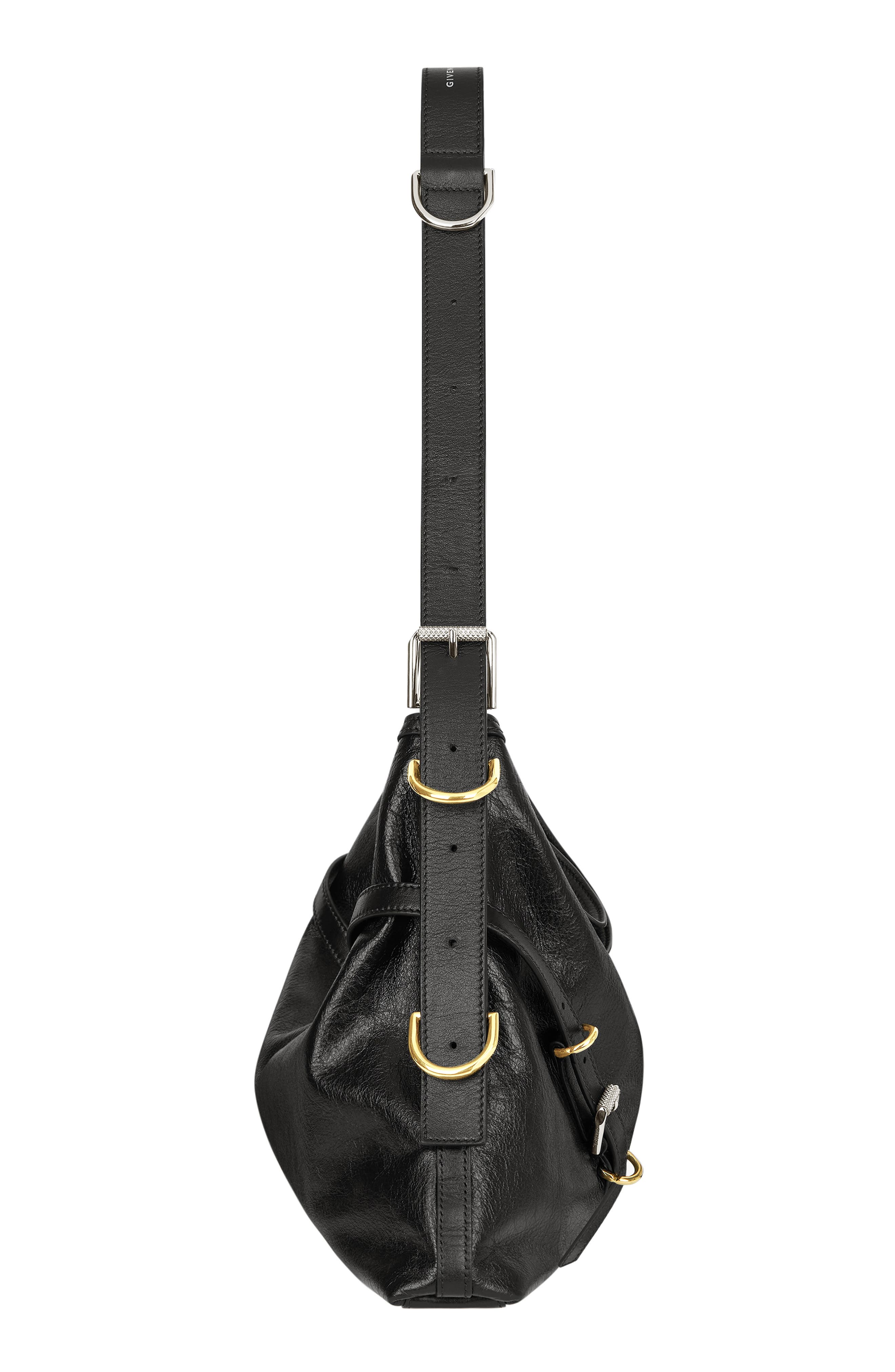 Givenchy Medium Voyou Leather Hobo, Alternate, color, 