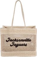 LOGO BRANDS Jacksonville Jaguars Coastal Tote Bag