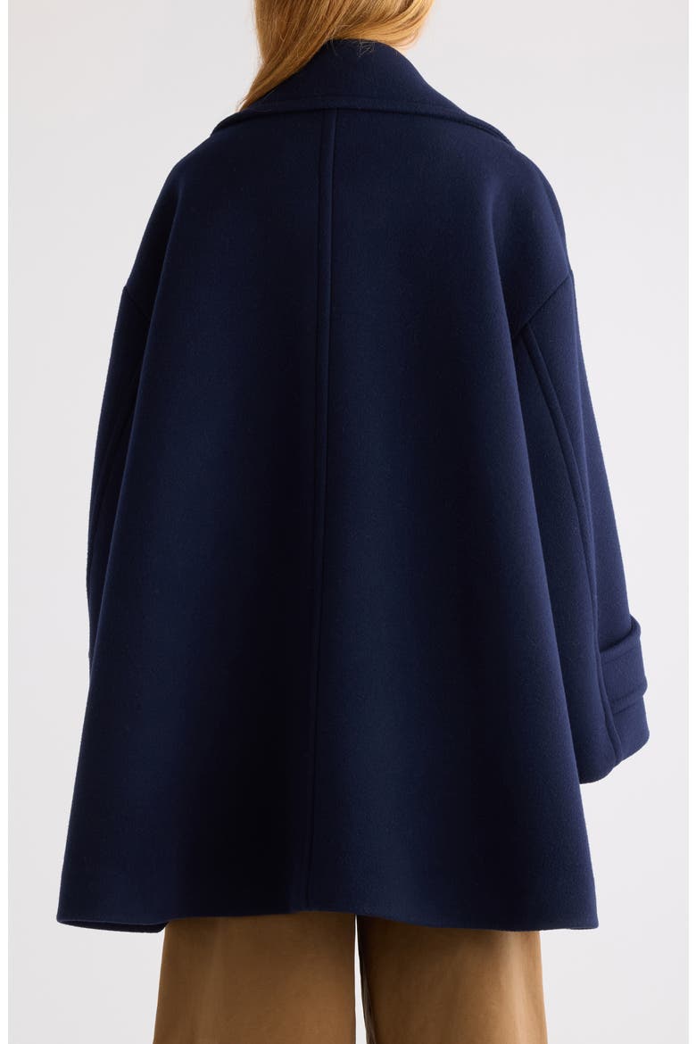 Iconic Soft Wool Blend Coat, Alternate, color, EVENING BLUE