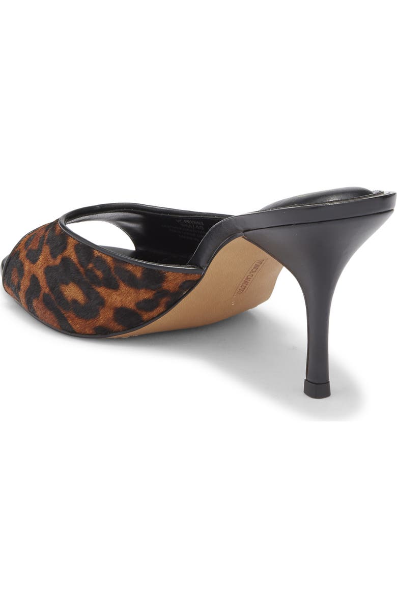 Vince Camuto Prynn Genuine Calf Hair Sandal, Alternate, color, Camel/ Black Calf Hair