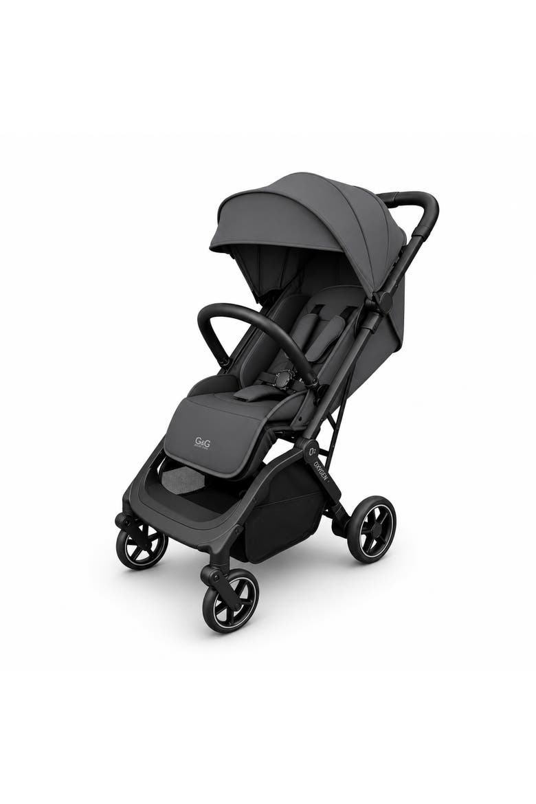Oxygen v3 Lightweight & Compact Stroller for Newborns & Toddlers, Main, color, Raven
