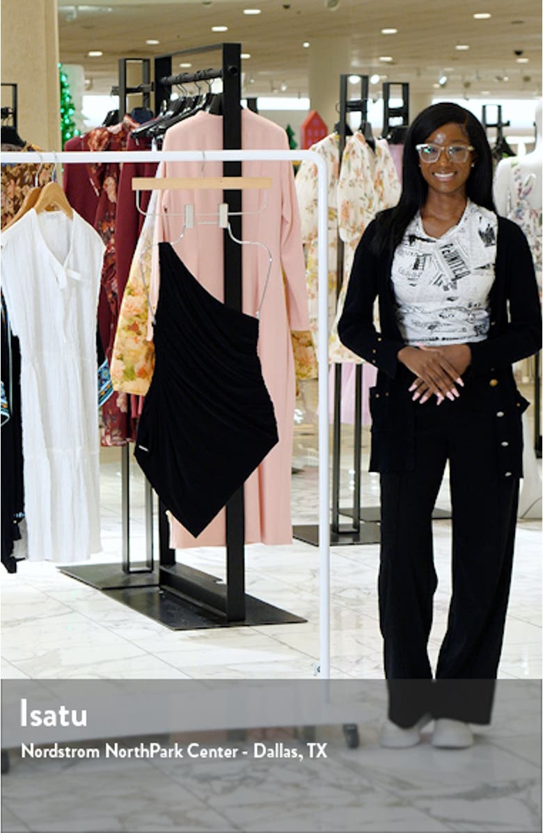 Diana One-Shoulder One-Piece Swimsuit, sales video thumbnail