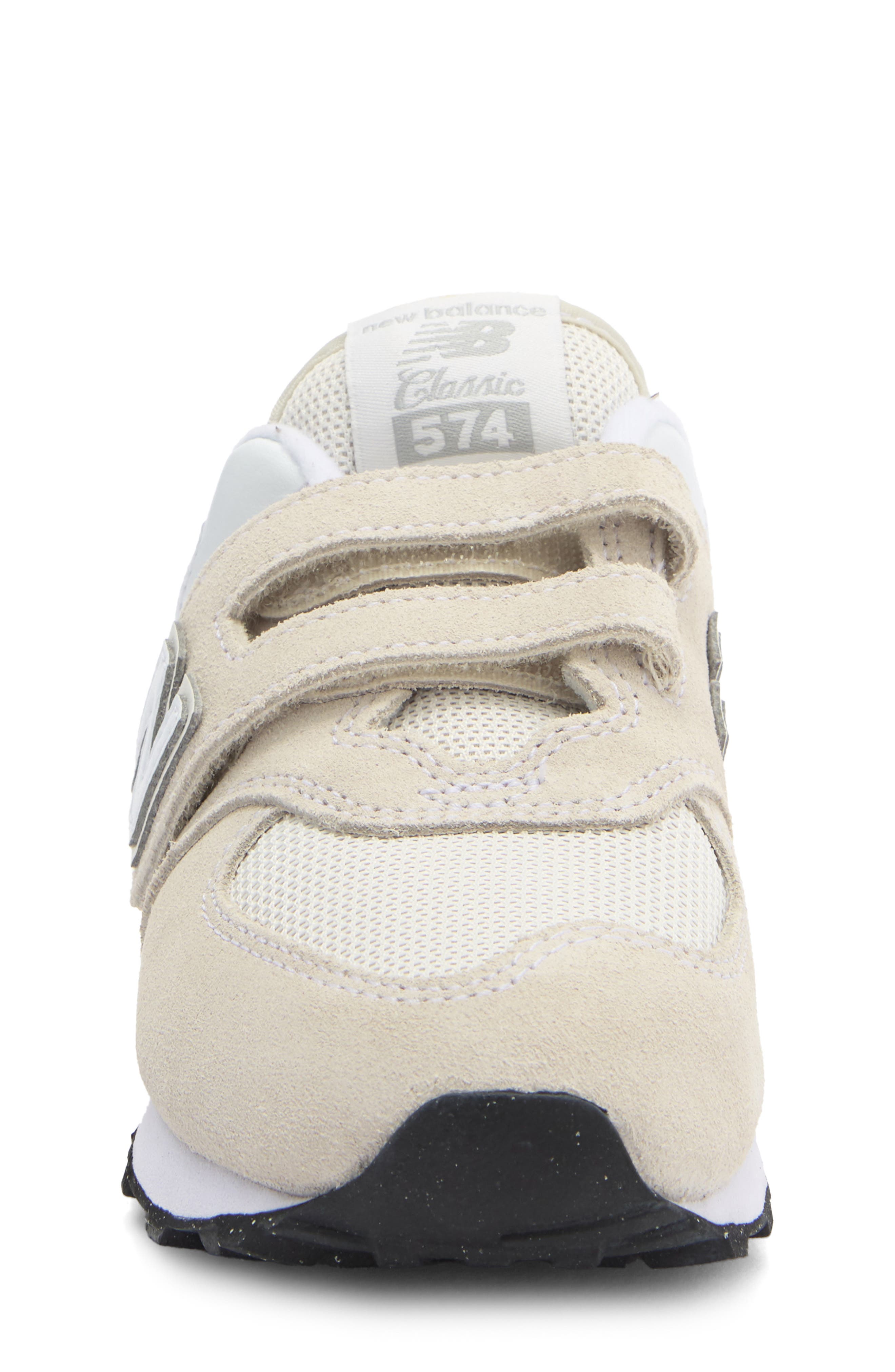 New Balance Kids' 574 Sneaker, Alternate, color, Nimbus Cloud/ Nb 103 White