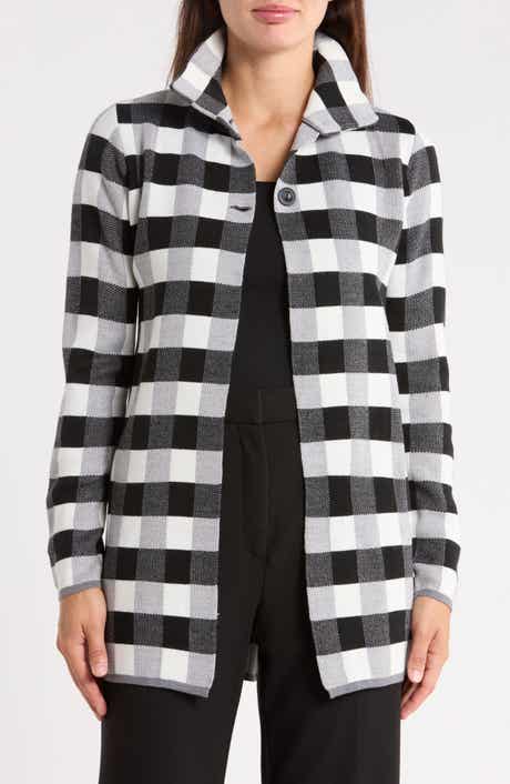 Plaid Cardigan
