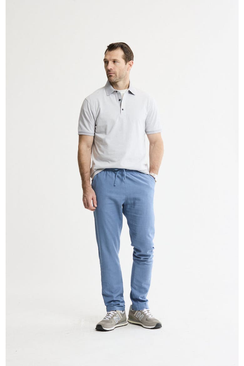 Luxe Brushed Knit Polo, Alternate, color, Stone