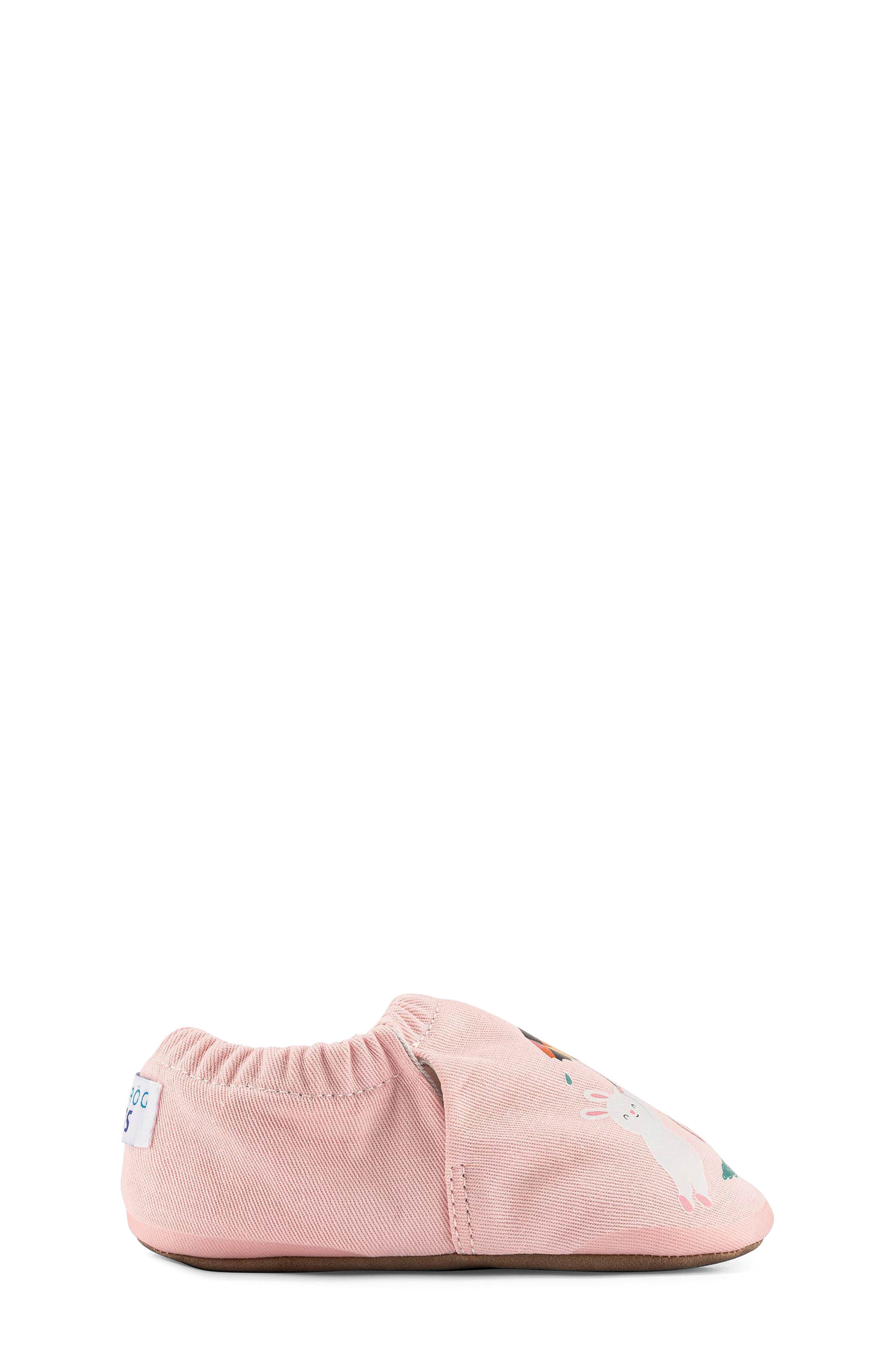 Hopfrög Kids Kids
 Jack Rabbit Barefoot Slip-On Shoe, Alternate, color, Powder Pink