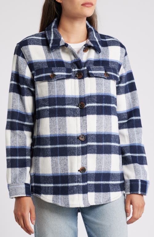 Caslon ® Plaid Brushed Flannel Shacket