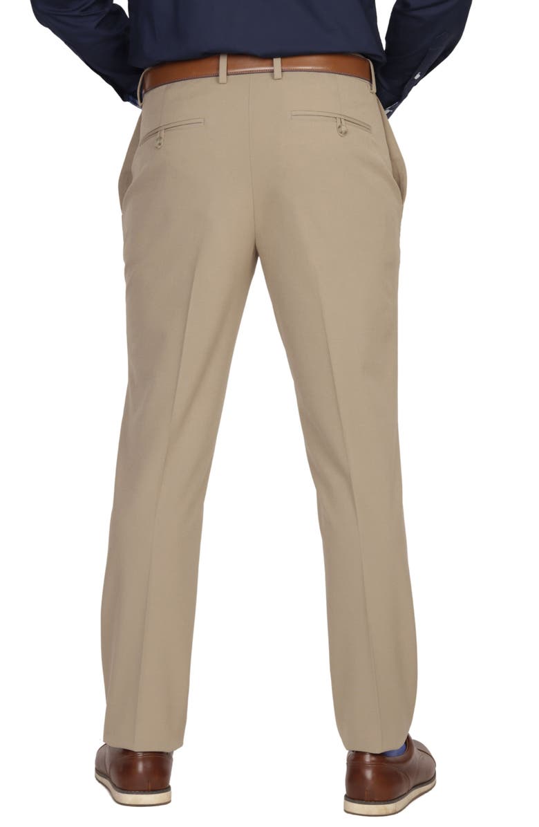 TailorByrd Classic Fit Flat Front Dress Pants, Alternate, color, 