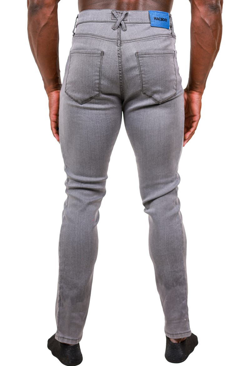 Marthyr Stretch Skinny Jeans, Alternate, color, GREY