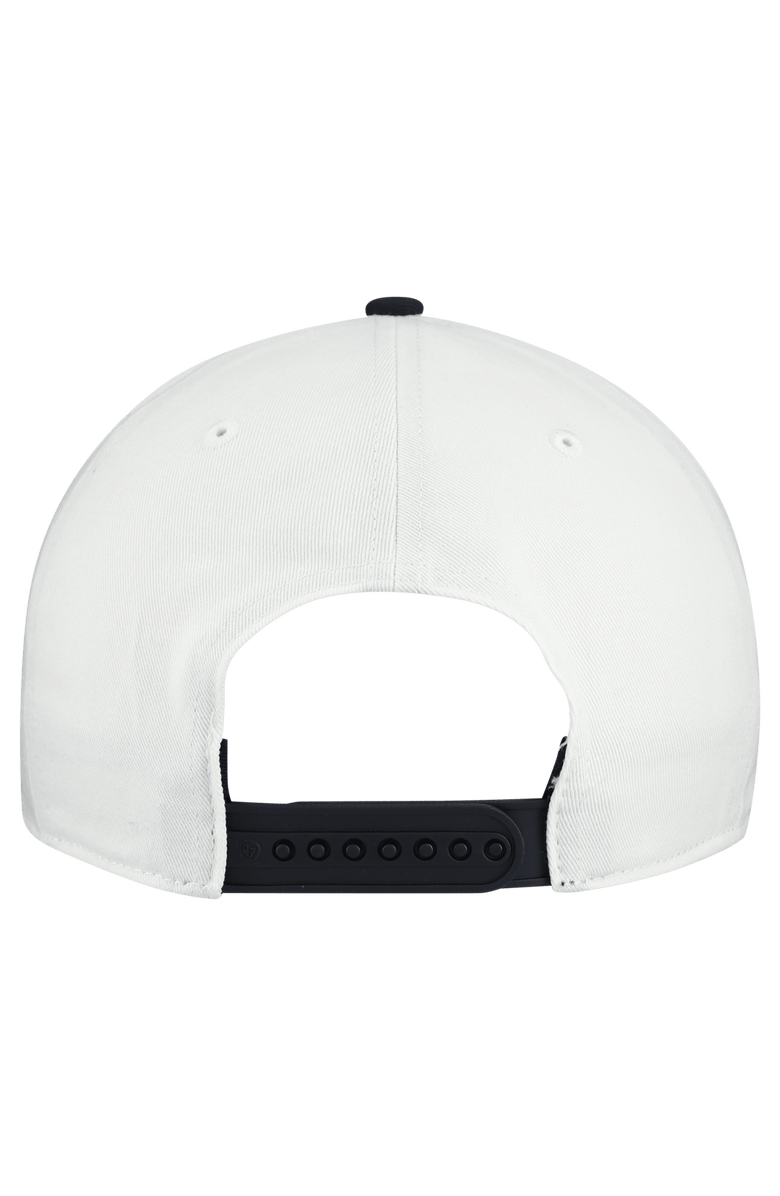 '47 Men's '47 White Joey Logano Flag Fill Two-Tone Team Adjustable Hitch Hat, Alternate, color, White