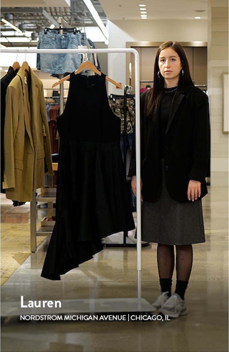 Crepe & Taffeta Cocktail Dress, sales video thumbnail