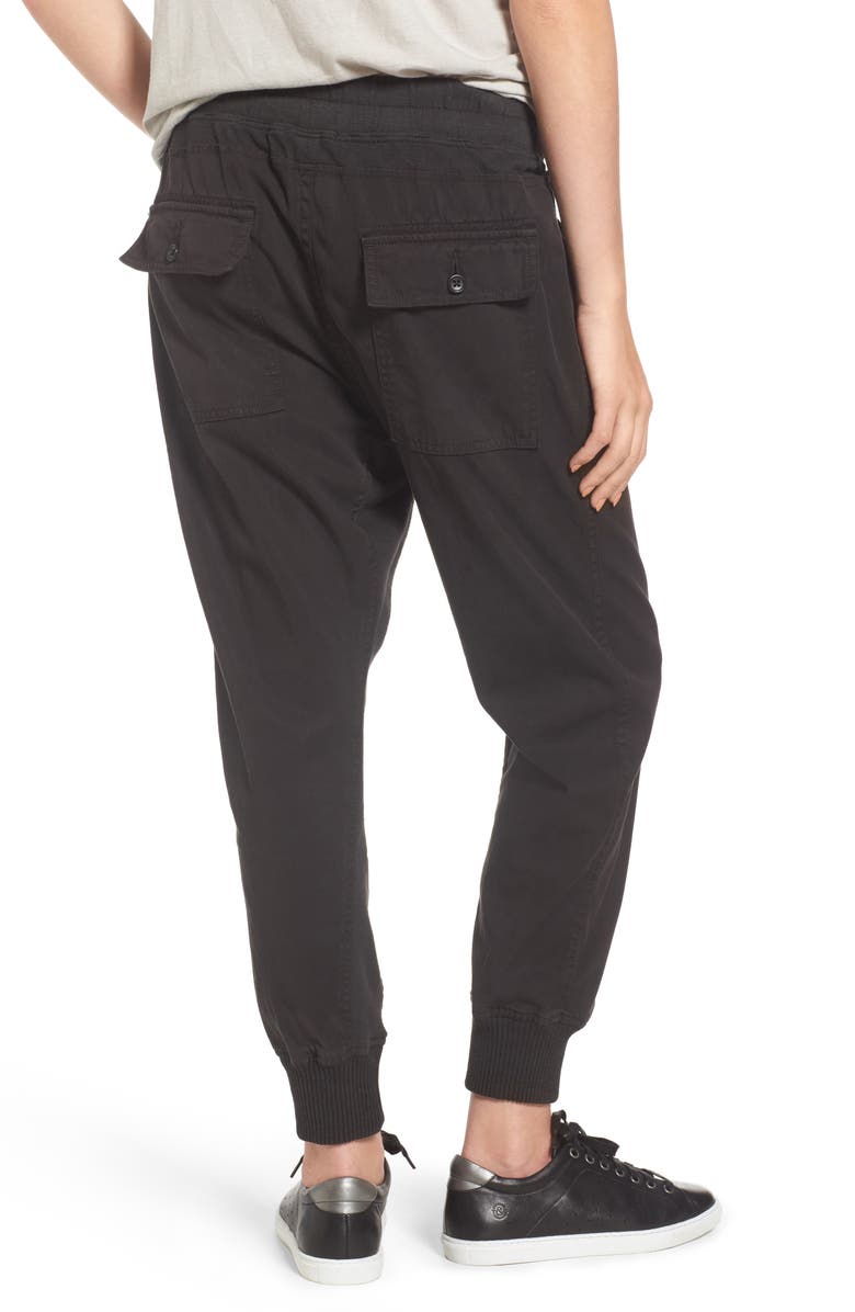 James Perse Jogger Pants, Alternate, color, Carbon
