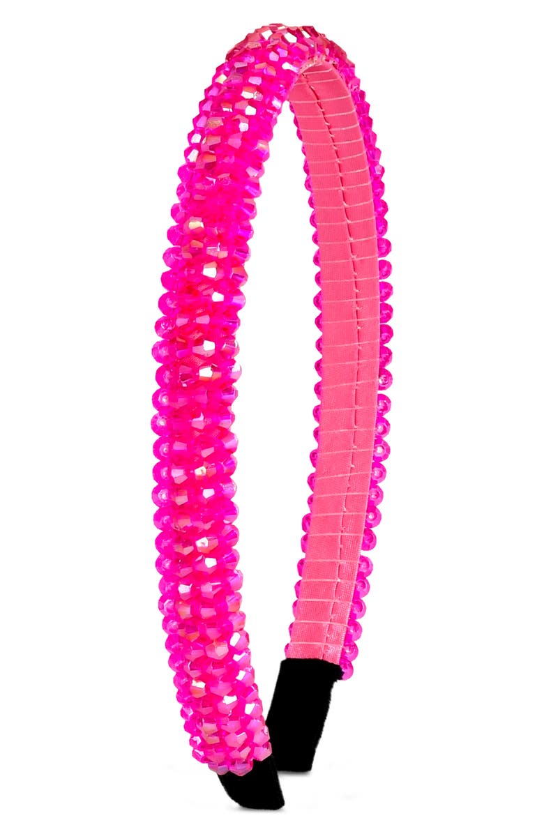 Iscream 5-Pack Rhinestone Headbands, Alternate, color, Pink Multi