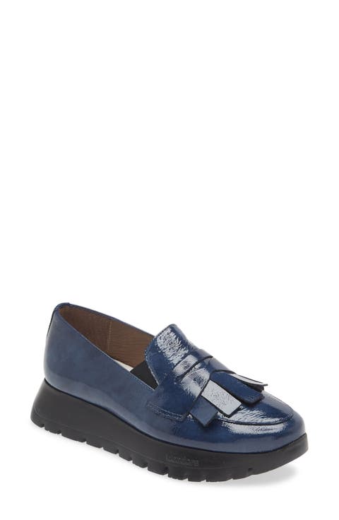 Kiltie Platform Loafer (Women)