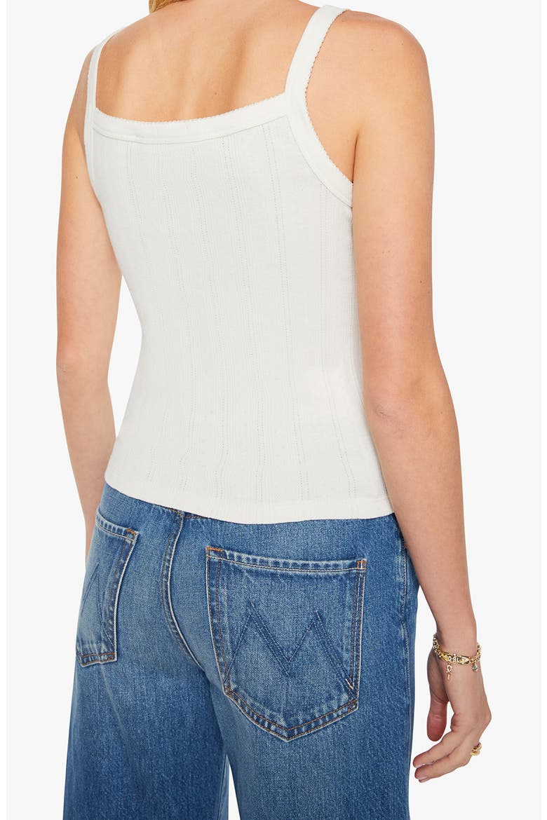 The Teeny Weeny Cotton Tank, Alternate, color, WHISPER WHITE