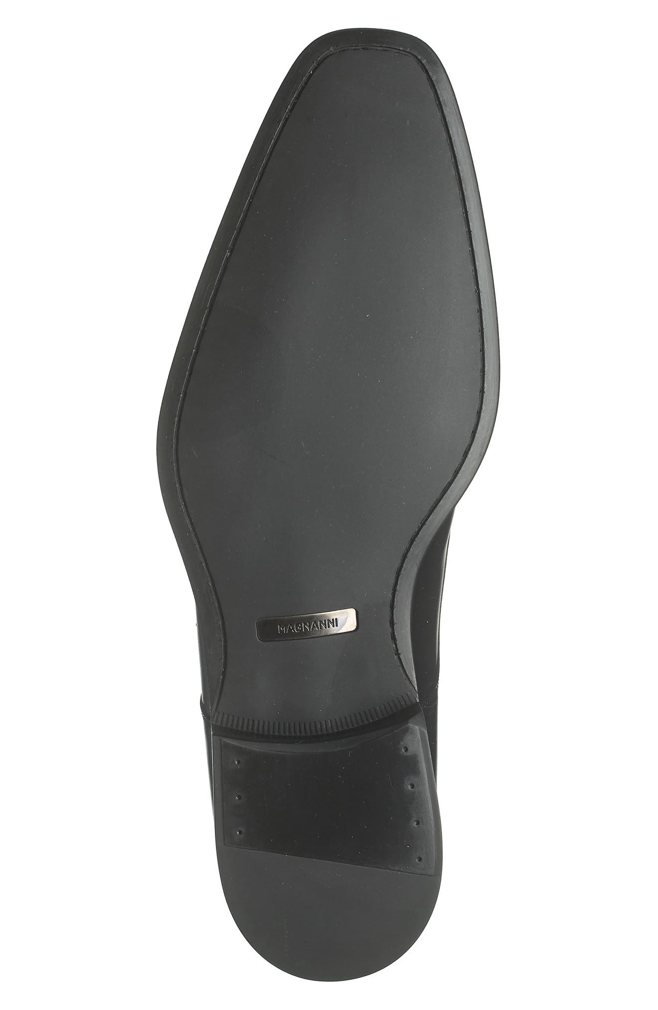 Magnanni Mallory Leather Monk Strap Dress Shoe, Alternate, color, 