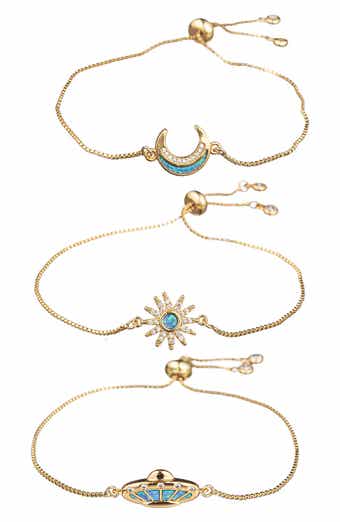 Celestial Set of 3 Bracelets