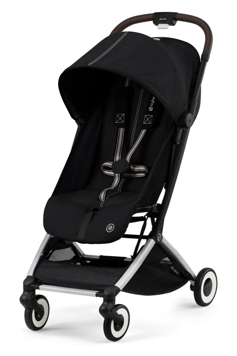 ORFEO Compact Lightweight Travel Stroller, Main, color, MOON BLACK