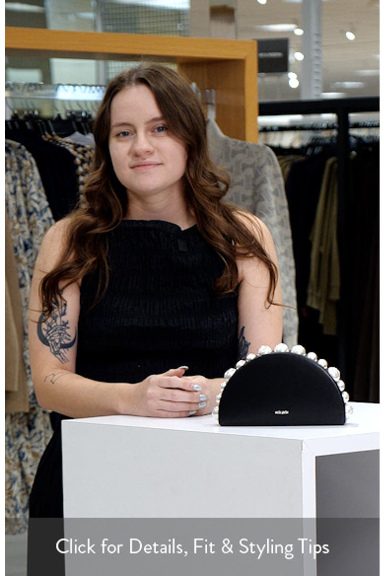 Gili Leather Clutch video