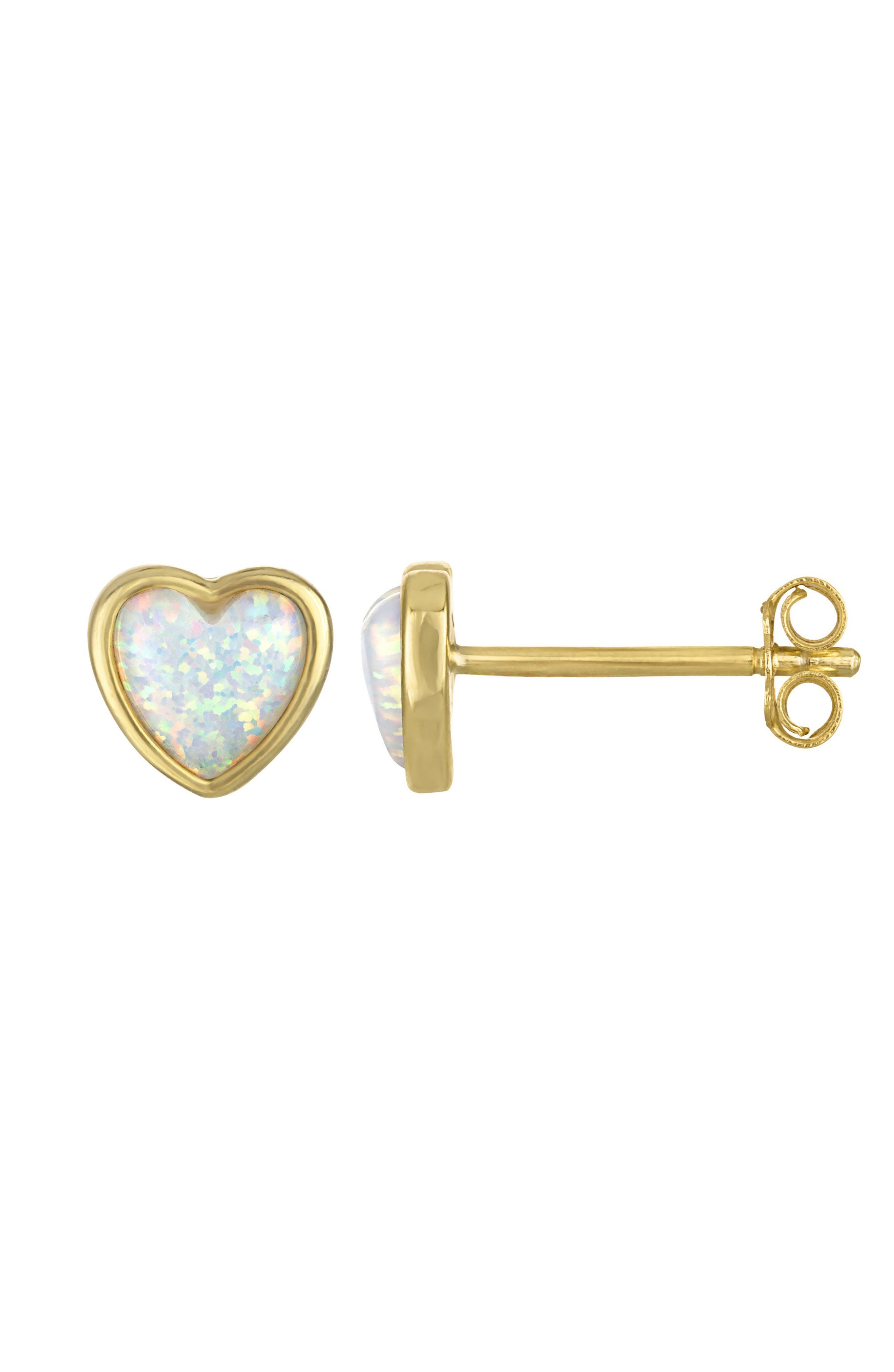 FZN Kid's Heart Stud Earrings