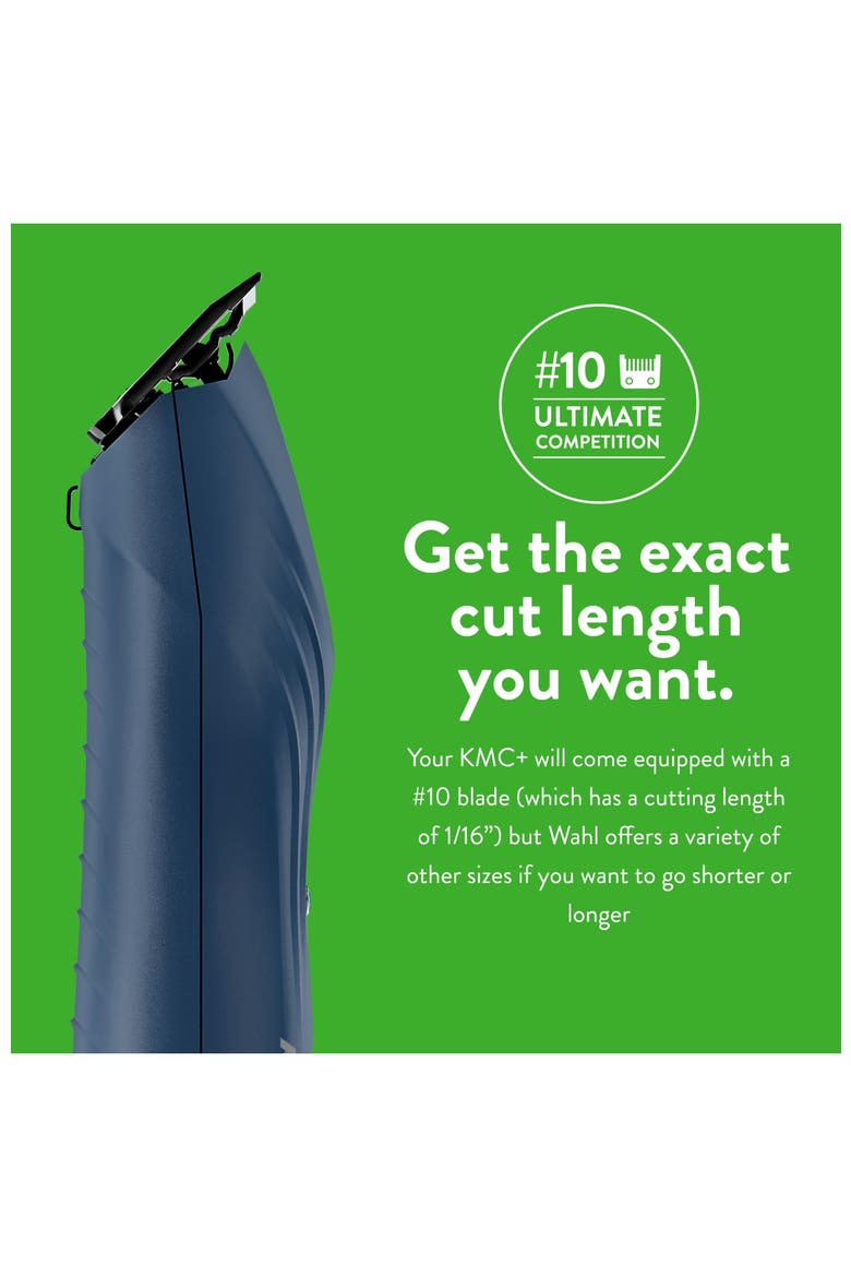 KMC+ 2-Speed Cordless Detachable Blade Pet Clipper Kit, Alternate, color, Navy