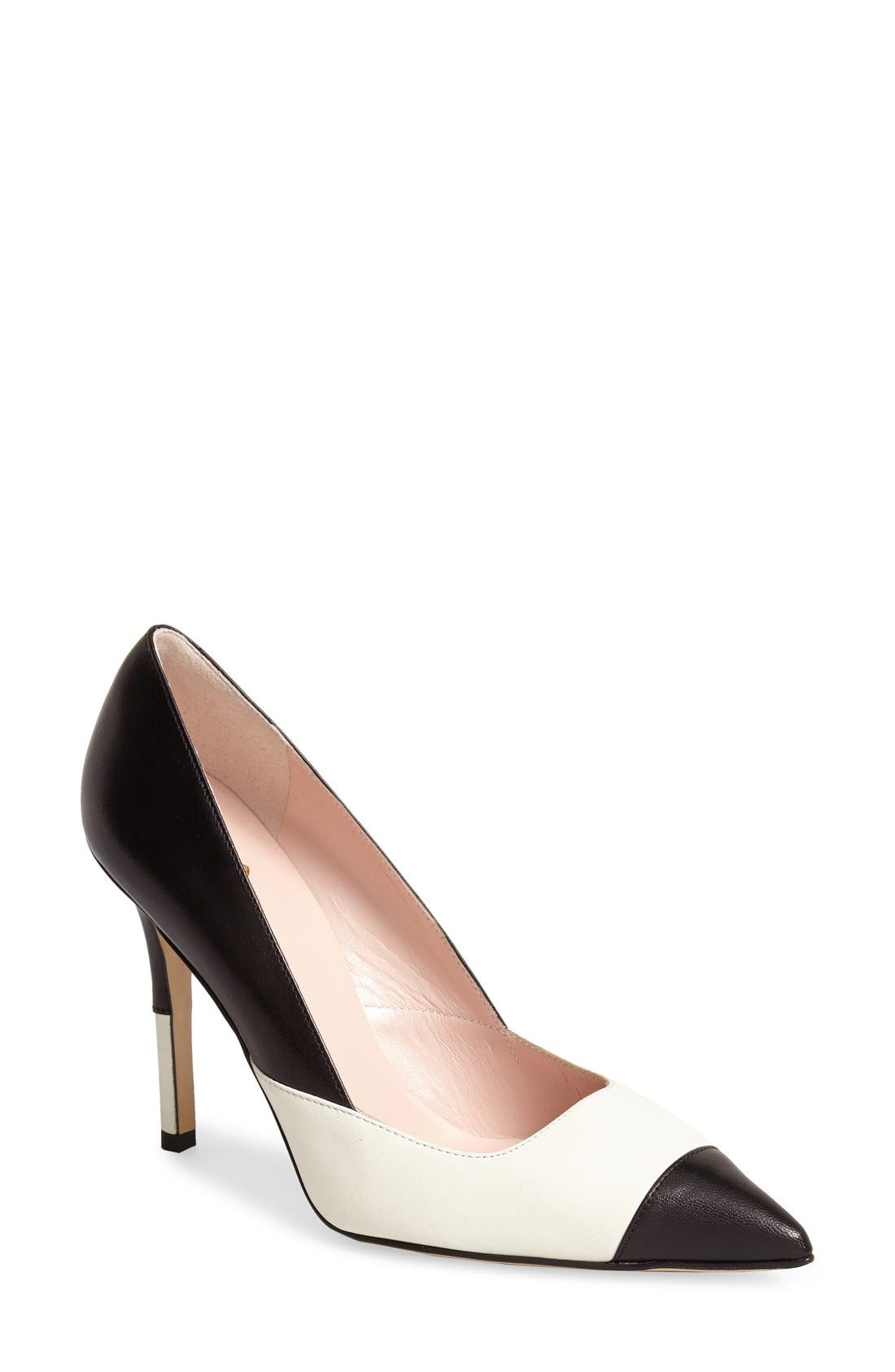 Kate Spade New York 'lentica' pointy toe pump, Main, color, 