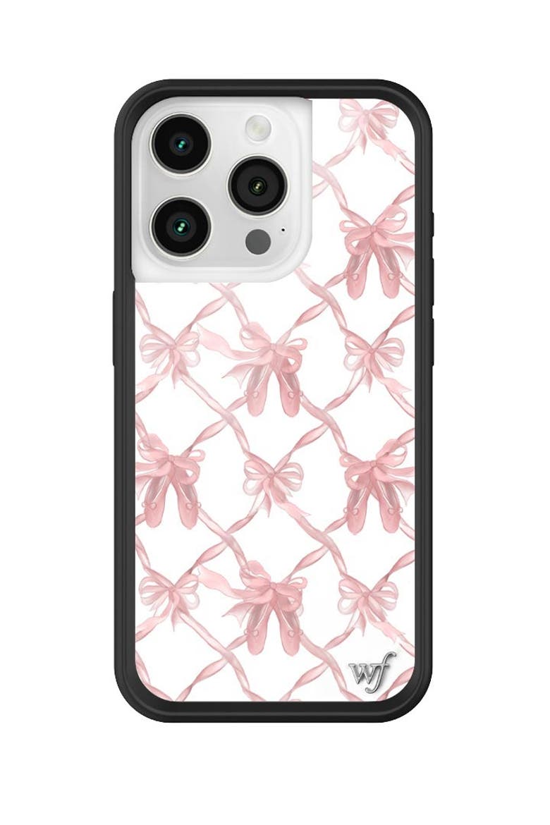 On Pointe iPhone Case, Alternate, color, Pink