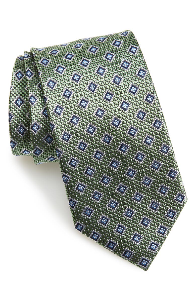 NORDSTROM MEN'S SHOP Medallion Silk Tie, Main, color, 