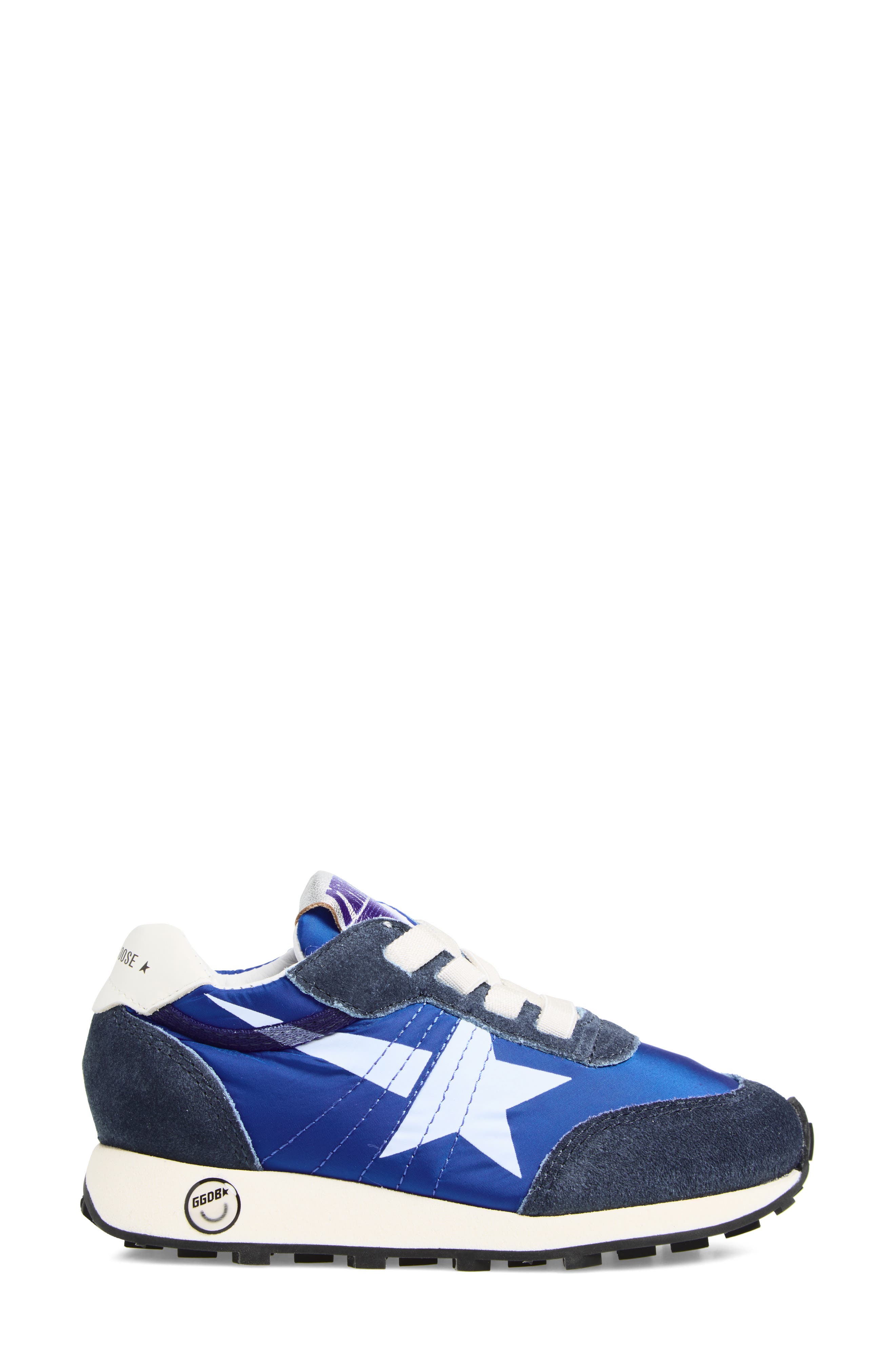 Golden Goose Kids' Running Marathon Sneaker, Alternate, color, Royal Blue/ Dark Blue/ White