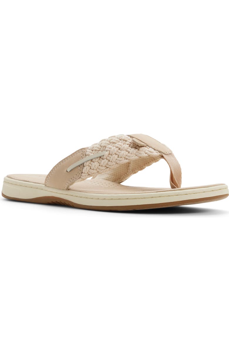 Sperry Parrotfish Sandal, Main, color, White/ Bone