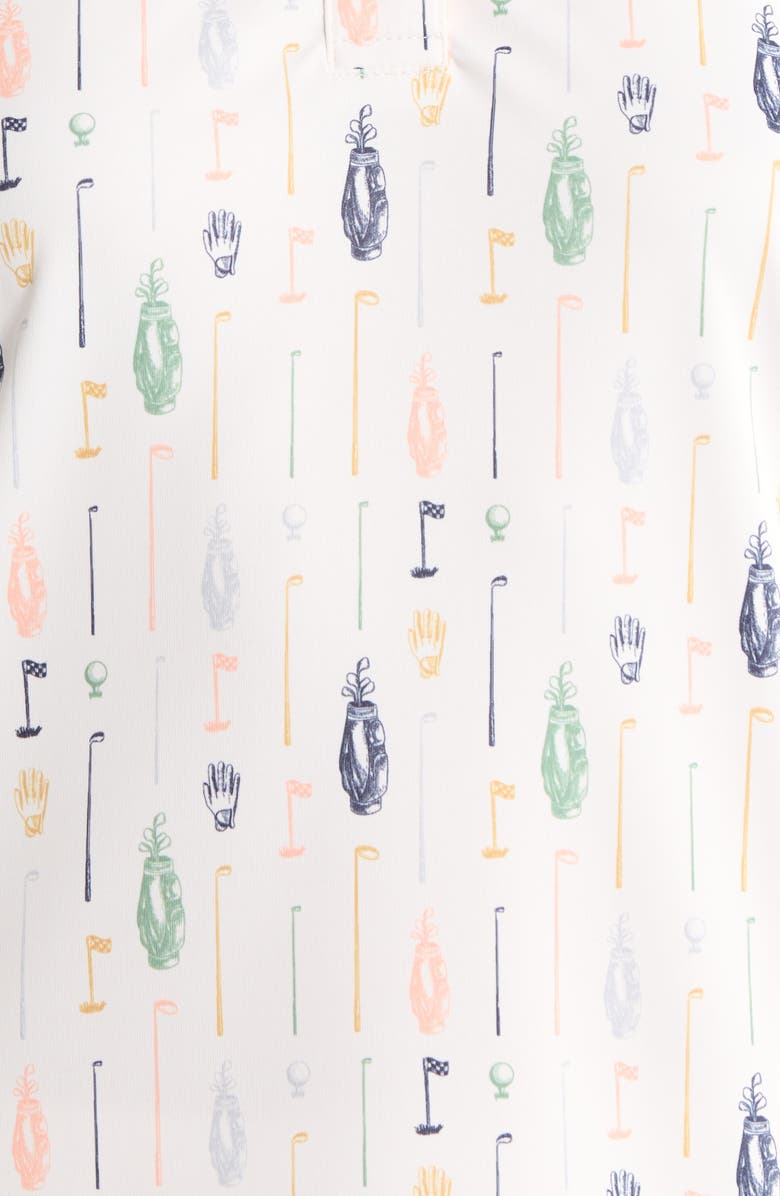 Swannies Hadley Sleeveless Golf Polo, Alternate, color, Vintage White