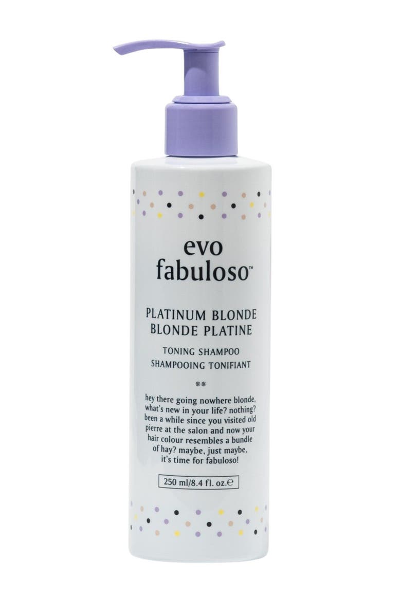 Toning Shampoo, Main, color, Platinum Blonde