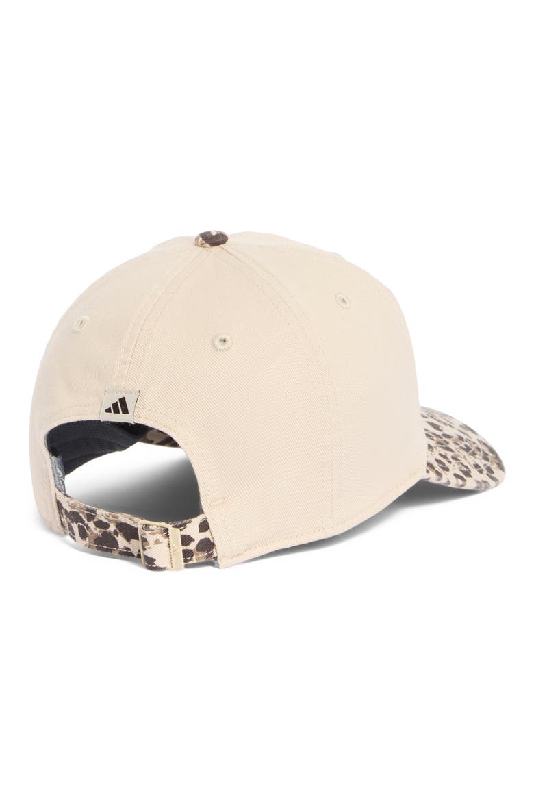 Saturday 3 Baseball Cap, Alternate, color, CRYSTAL LINEN/ LEOPARD/ BROWN