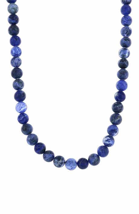 BLACKJACK Men's Beaded Necklace