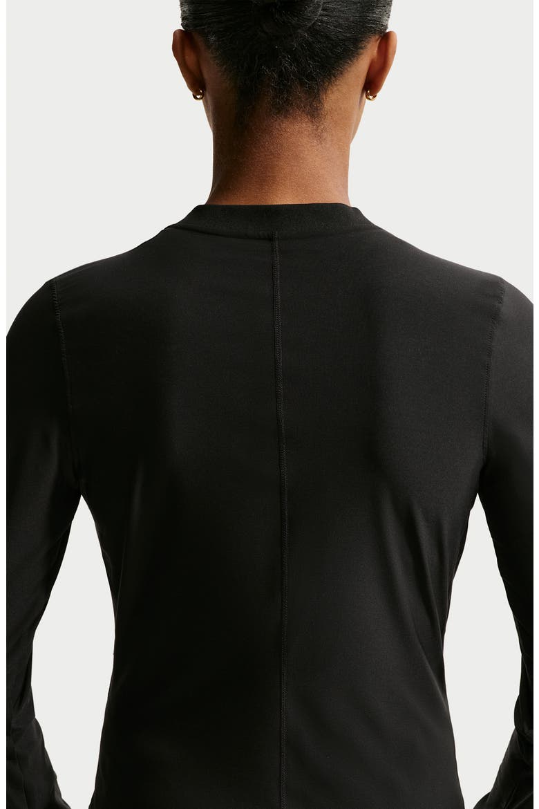 NikeCourt Dri-Fit ADV Mid Layer Top, Alternate, color, BLACK/BLACK