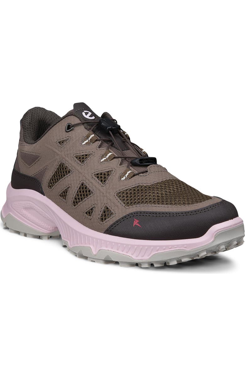 ECCO Receptor XP Water Resistant Sneaker, Main, color, Mocha/ Marron/ Cocoa