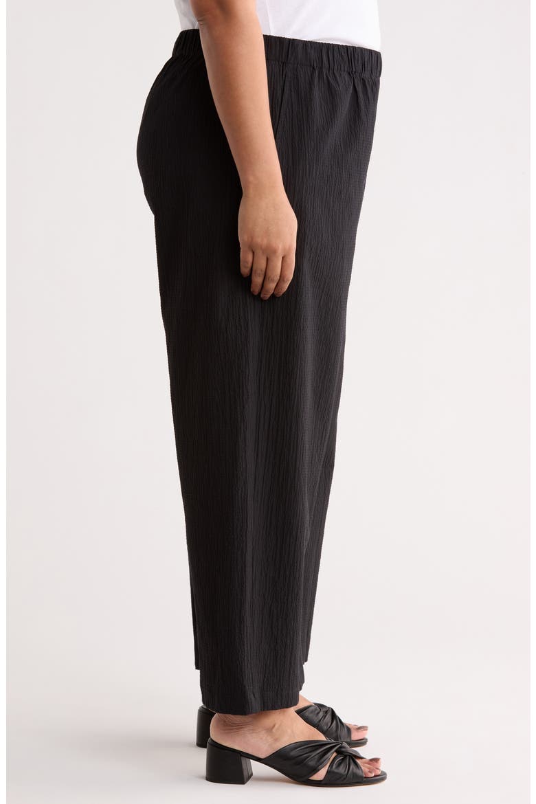 Ankle Wide Leg Pants, Main, color, BLACK