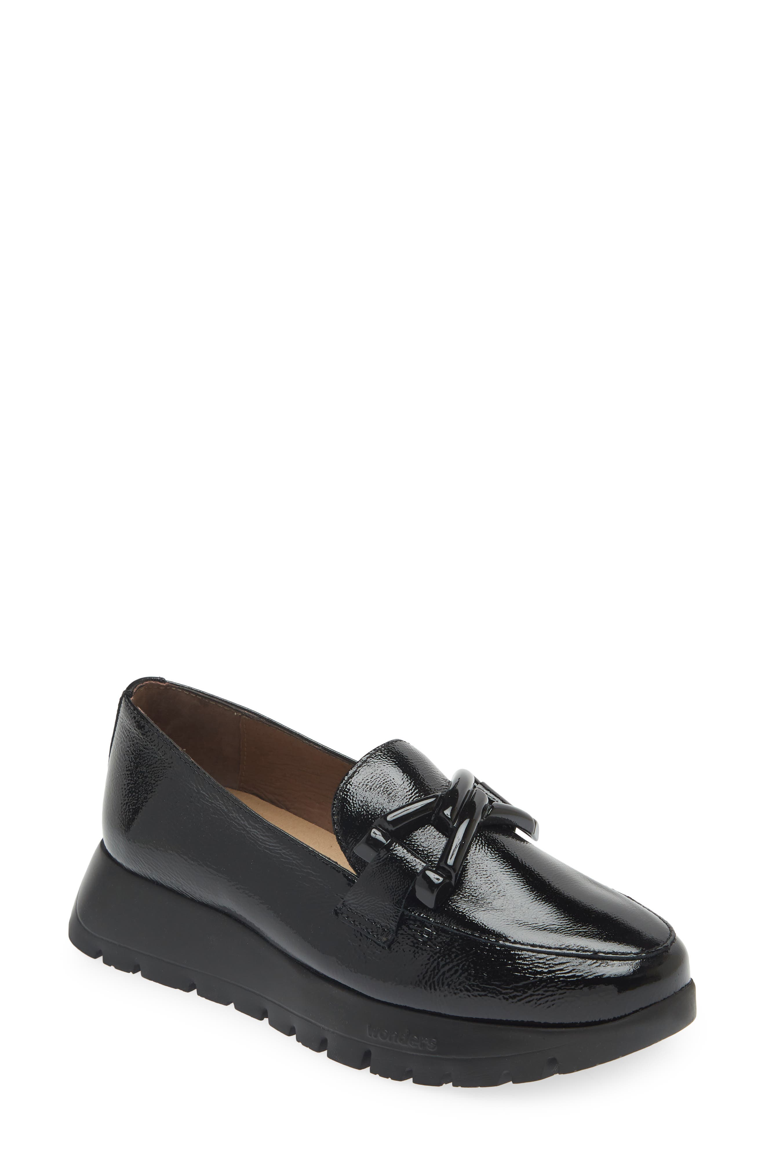 Wonders Ath-Leisure Platform Loafer, Main, color, 